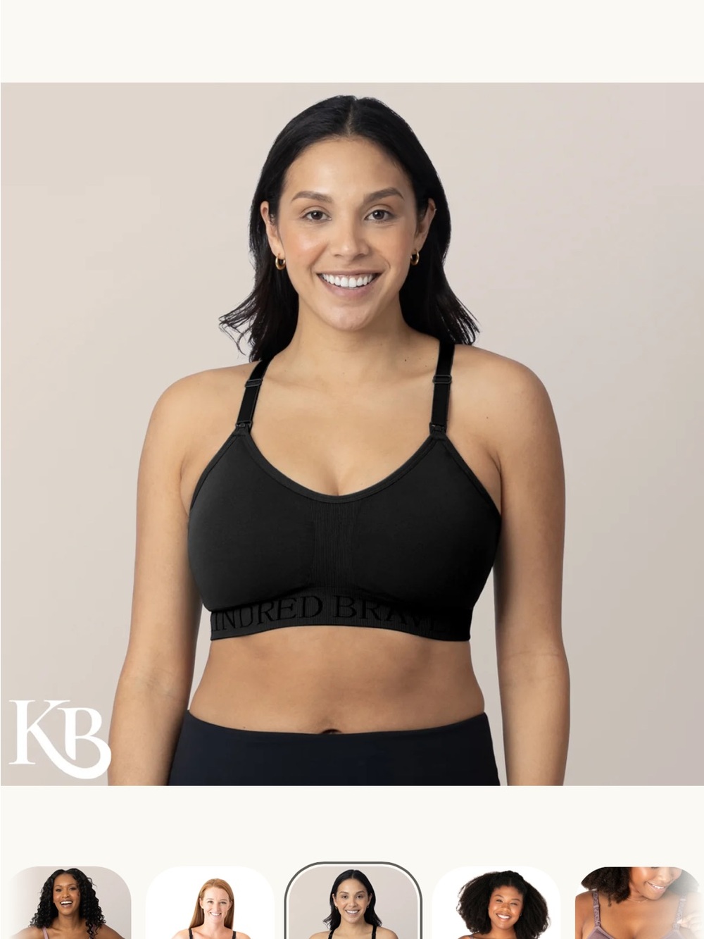 Sublime® Hands-Free Pumping & Nursing Bra
KINDRED BRAVELY